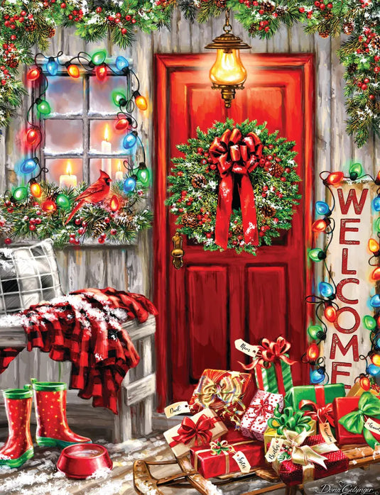 Home for the Holidays 500 Piece Jigsaw Puzzle by Springbok