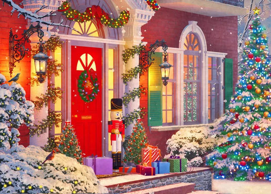 Christmas House 500 Piece Jigsaw Puzzle by Springbok