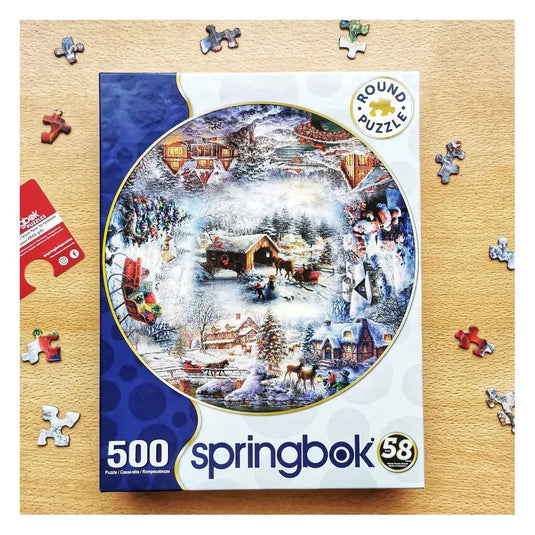 Winter Wonderland 500 Piece Jigsaw Puzzle by Springbok