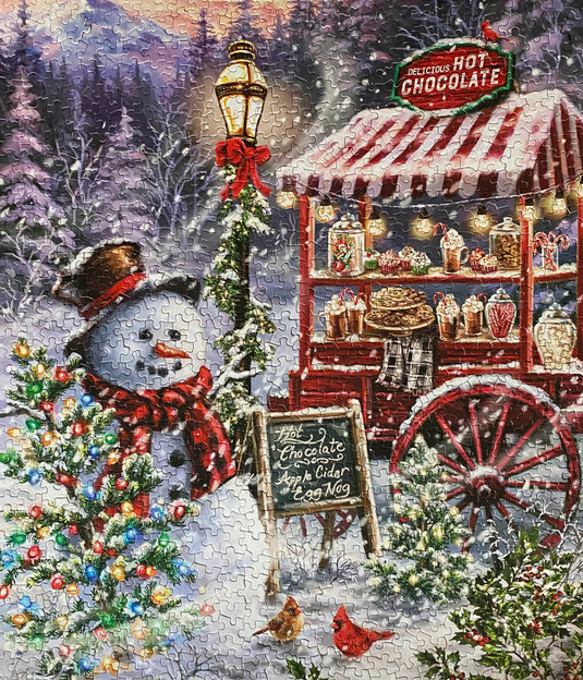 Hot Chocolate Stand 1000 Piece Jigsaw Puzzle by Springbok