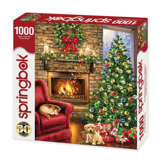 Fireside Christmas 1000 Piece Jigsaw Puzzle by Springbok