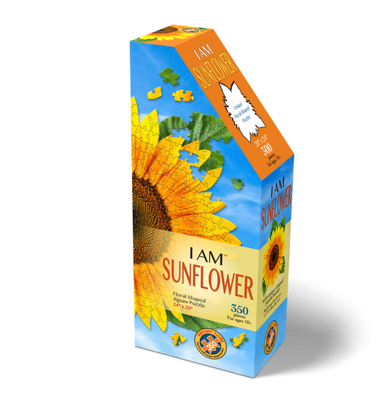 I Am Sunflower 350 Piece Puzzle by Madd Capp Box Front