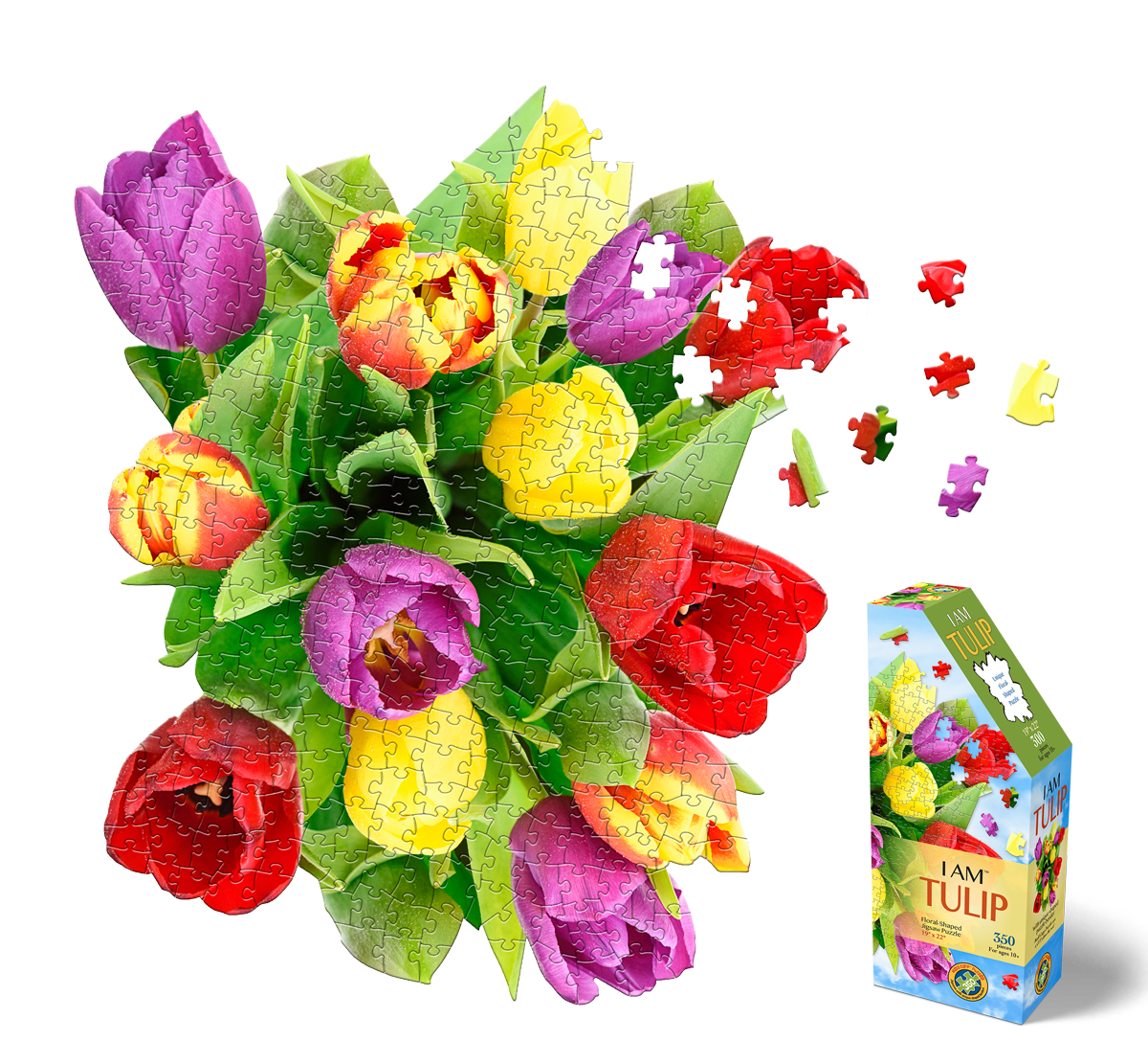 I Am Tulip 350 Piece Puzzle by Madd Capp