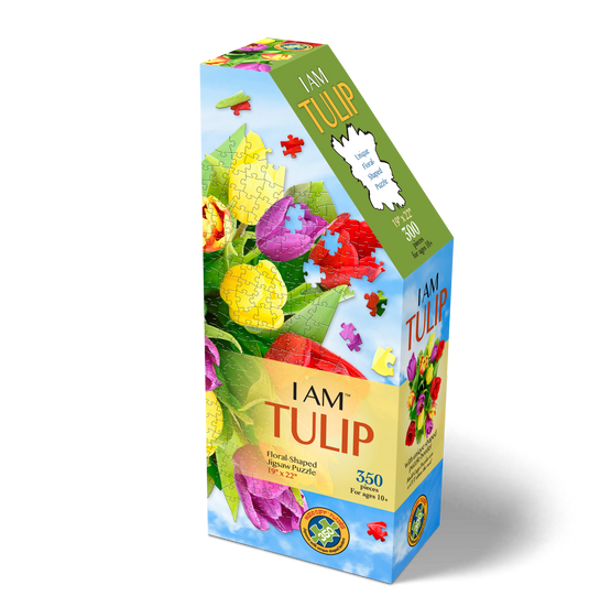 I Am Tulip 350 Piece Puzzle by Madd Capp Box Front