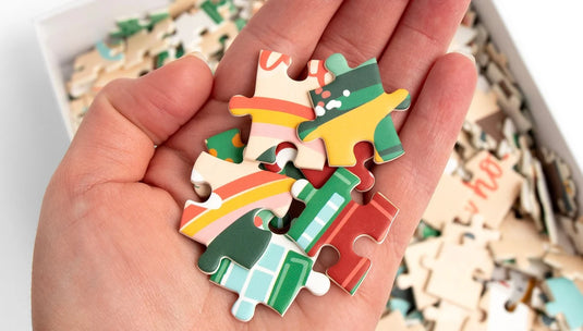 Literary Locations - 500 Piece Jigsaw Puzzle by Pippi Post