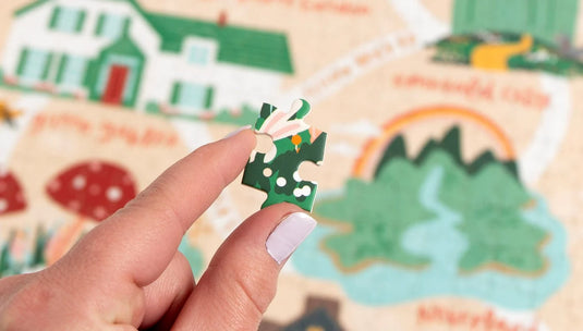 Literary Locations - 500 Piece Jigsaw Puzzle by Pippi Post