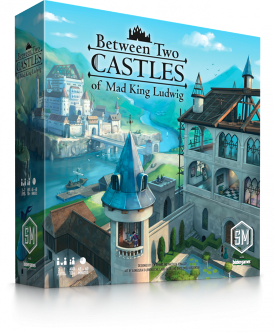 Between Two Castles of Mad King Ludwig Board Game by Stonemaier Games