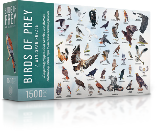 1500-Piece Wingspan Puzzle Board Game Accessory by Stonemaier Games