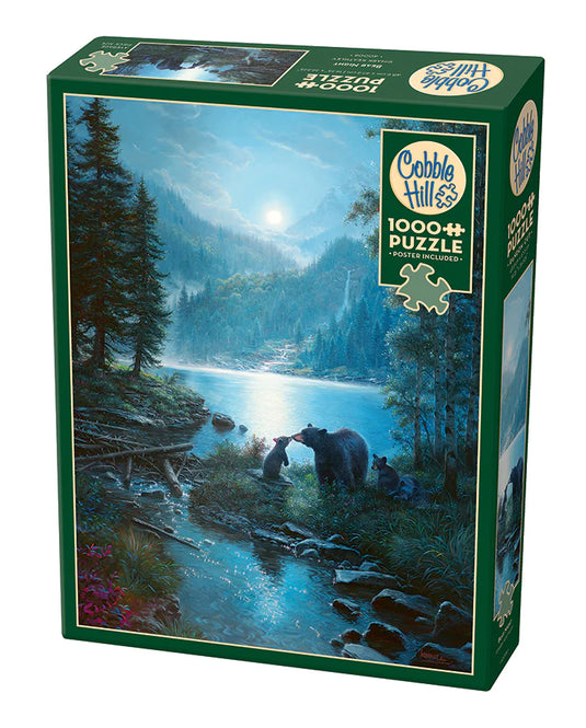 Bear Night 1000 Piece Jigsaw Puzzle by Cobble Hill