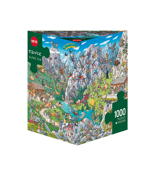 Alpine Fun 1000 Piece Jigsaw Puzzle by Heye