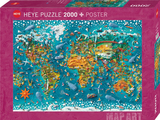 Miniature World 2000 Piece Jigsaw Puzzle by Heye