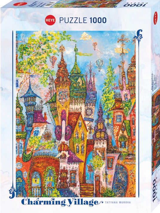 Charming Village: Red Arches 1000 Piece Jigsaw Puzzle by Heye