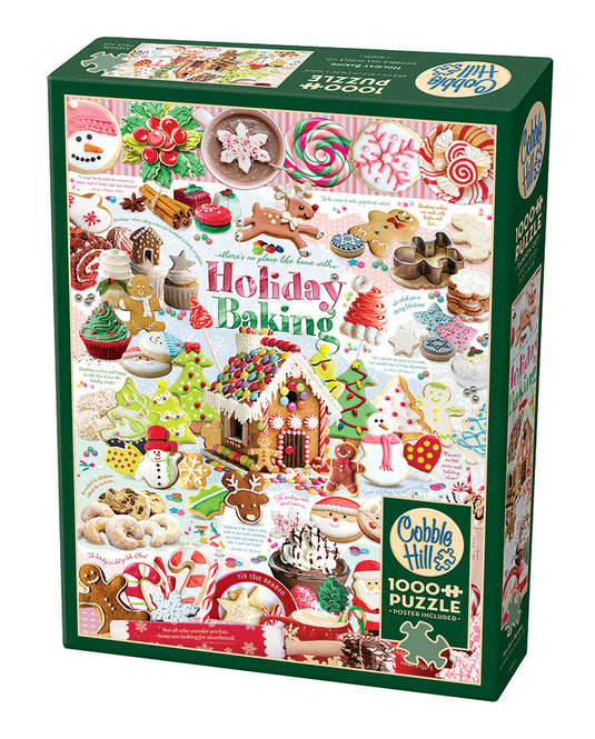 Holiday Baking 1000 Piece Jigsaw Puzzle by Cobble Hill - 1