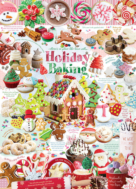 Holiday Baking 1000 Piece Jigsaw Puzzle by Cobble Hill - 2