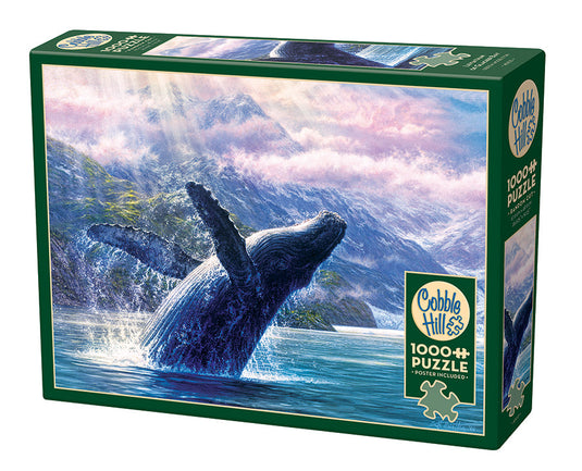 Leviathan of Glacier Bay 1000 Piece Jigsaw Puzzle by Cobble Hill - 1