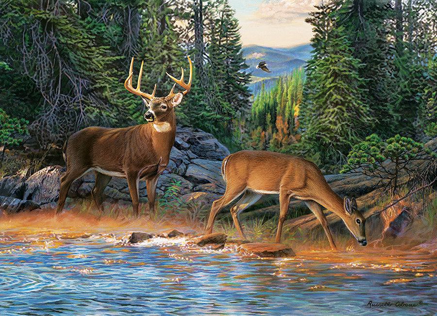 The River's Edge 1000 Piece Jigsaw Puzzle by Cobble Hill