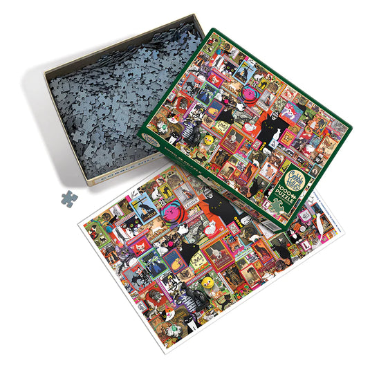 Catsville 1000 Piece Jigsaw Puzzle by Cobble Hill