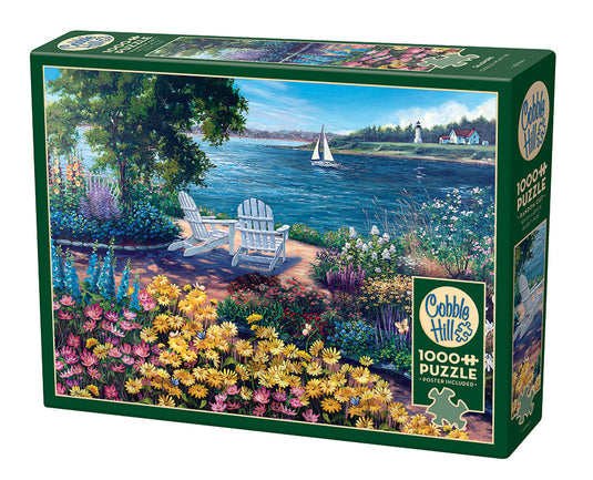 Seashore 1000 Piece Jigsaw Puzzle by Cobble Hill - 1