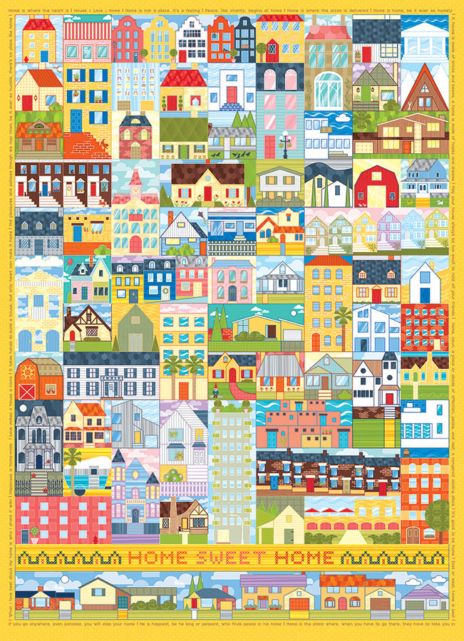 Home Sweet Home 1000 Piece Jigsaw Puzzle by Cobble Hill