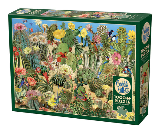 Cactus Garden 1000 Piece Jigsaw Puzzle by Cobble Hill