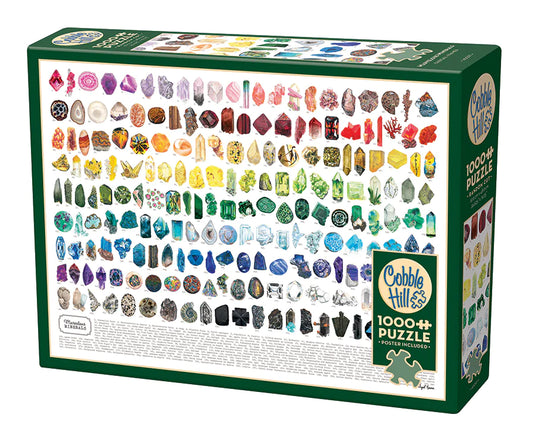 Marvelous Minerals 1000 Piece Jigsaw Puzzle by Cobble Hill