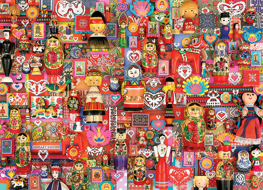 Dollies 1000 Piece Jigsaw Puzzle by Cobble Hill