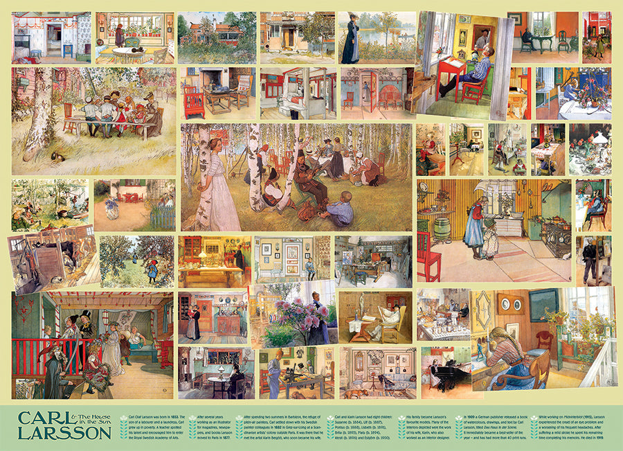 Carl Larsson 1000 Piece Jigsaw Puzzle by Cobble Hill