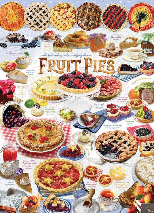 Pie Time 1000 Piece Jigsaw Puzzle by Cobble Hill - 2