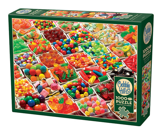 Sugar Overload 1000 Piece Jigsaw Puzzle by Cobble Hill - 1