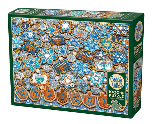 Hanukkah Cookies 1000 Piece Jigsaw Puzzle by Cobble Hill