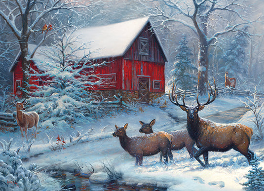 Winter Magic 1000 Piece Jigsaw Puzzle by Cobble Hill - 2