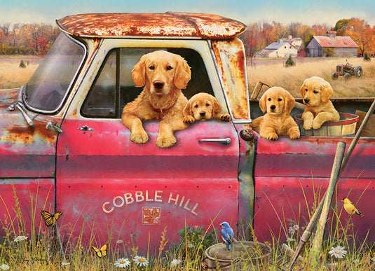 Cobble Hill Farm 1000 Piece Jigsaw Puzzle by Cobble Hill - 2