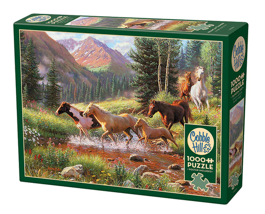 Mountain Thunder 1000 Piece Jigsaw Puzzle by Cobble Hill