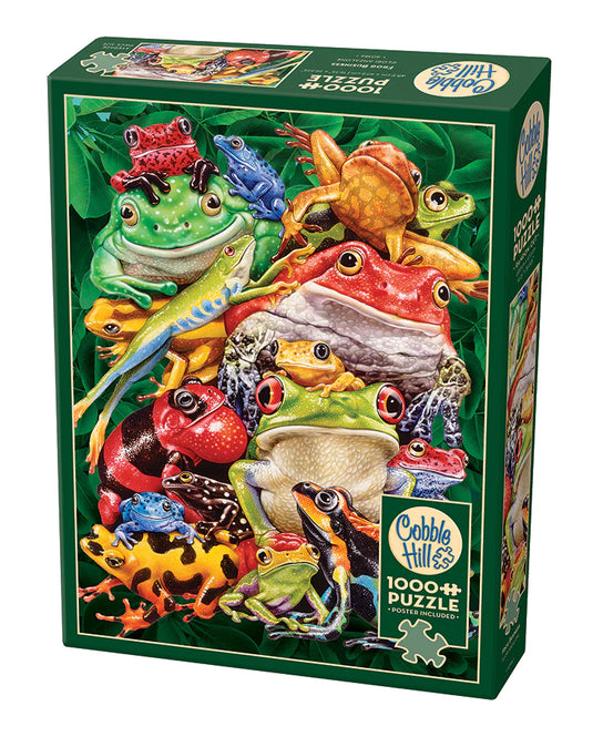 Frog Business 1000 Piece Jigsaw Puzzle by Cobble Hill