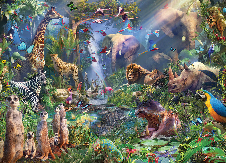 Into the Jungle 1000 Piece Jigsaw Puzzle by Cobble Hill
