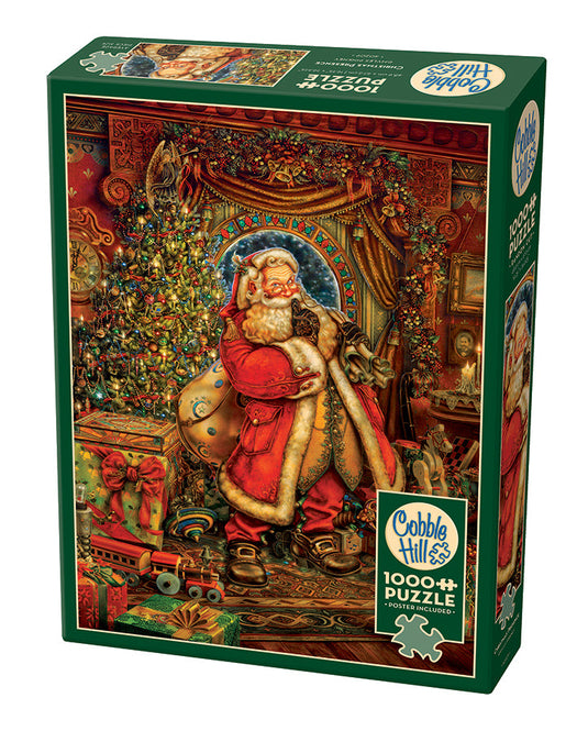 Christmas Presence 1000 Piece Jigsaw Puzzle by Cobble Hill - 1