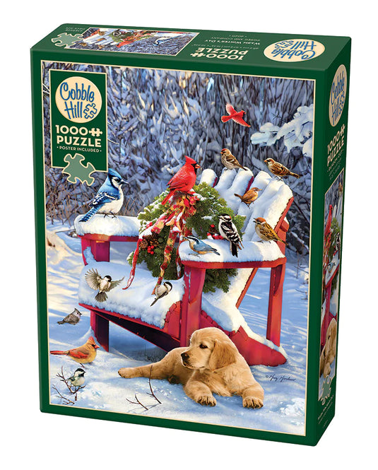 Warm Winter's Day 1000 Piece Jigsaw Puzzle by Cobble Hill