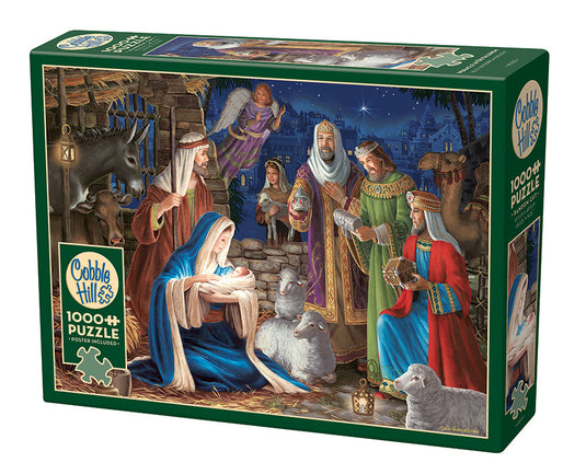 Miracle in Bethlehem 1000 Piece Jigsaw Puzzle by Cobble Hill - 1