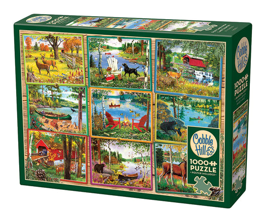 Postcards from Lake Country 1000 Piece Jigsaw Puzzle by Cobble Hill