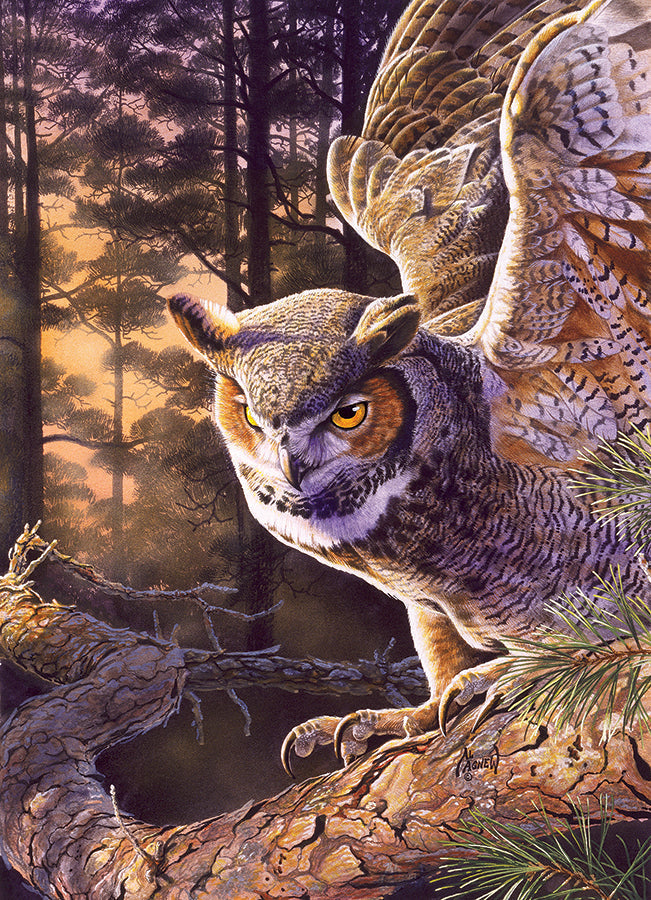 Evening Hunter 1000 Piece Jigsaw Puzzle by Cobble Hill