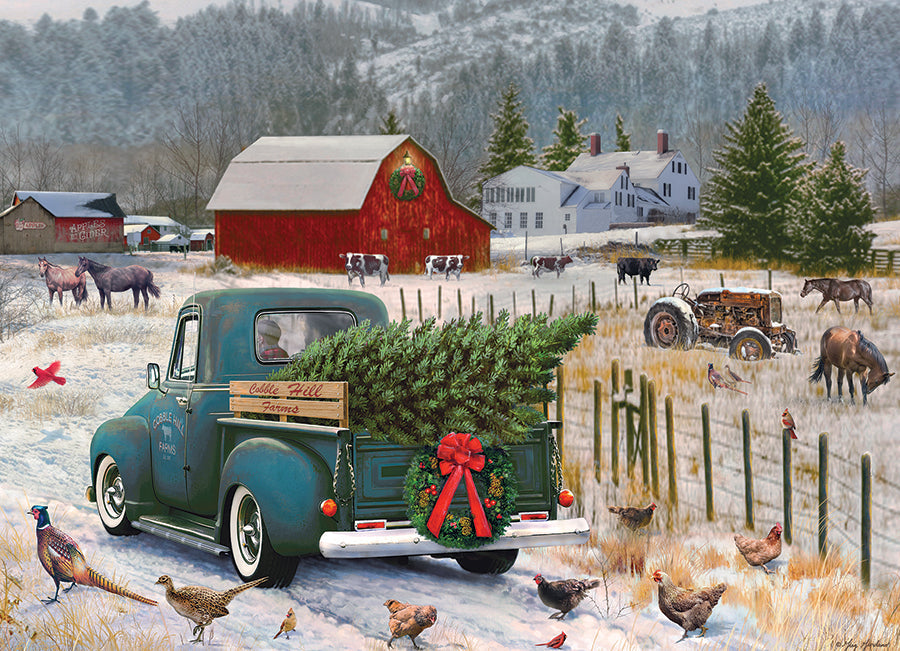 Home for Christmas 1000 Piece Jigsaw Puzzle by Cobble Hill