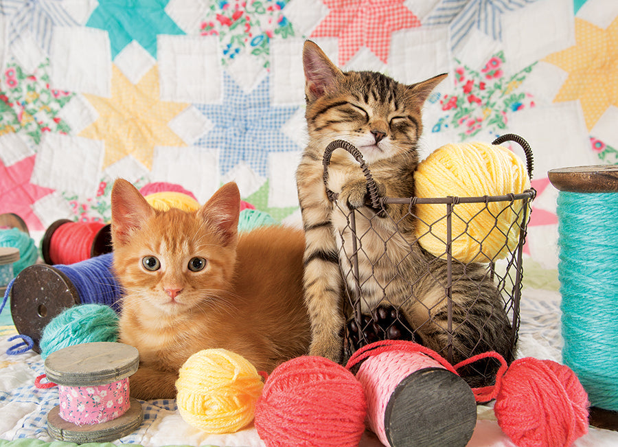 Balls of Fluff 1000 Piece Jigsaw Puzzle by Cobble Hill