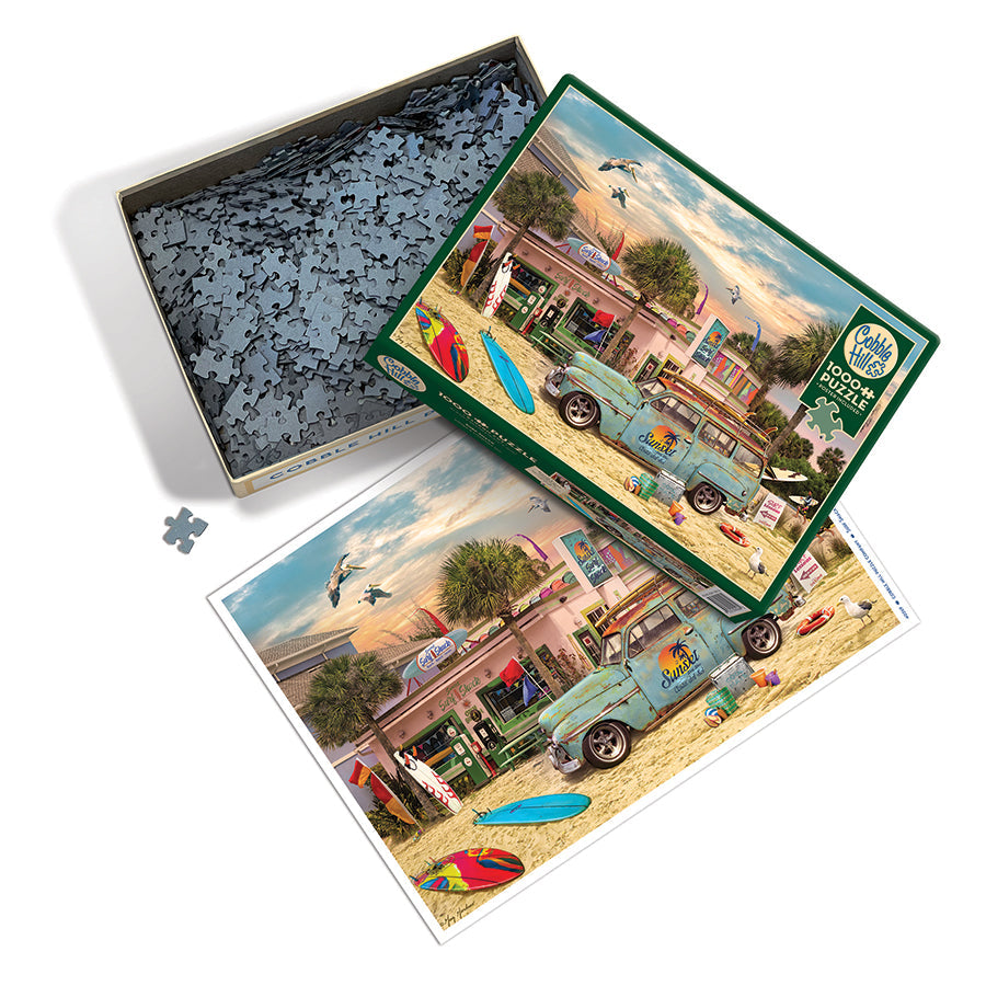 Surf Shack 1000 Piece Jigsaw Puzzle by Cobble Hill