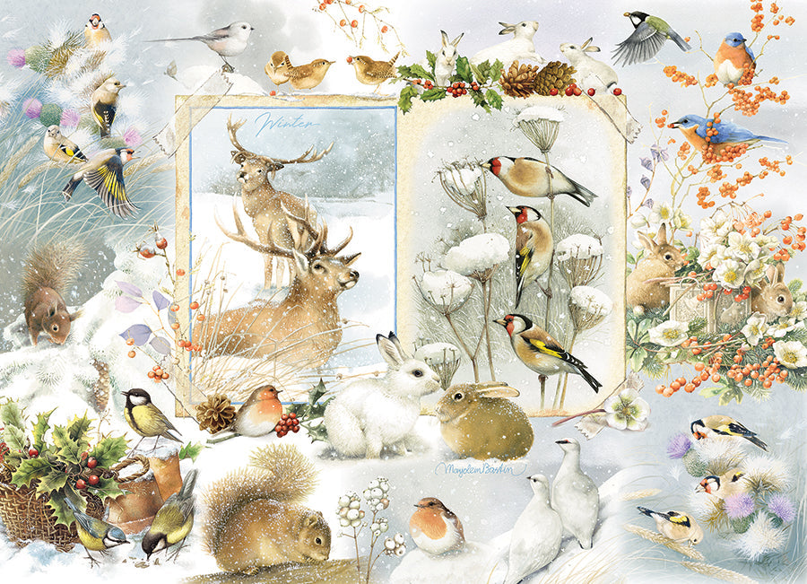 Nature Journal: Winter 1000 Piece Jigsaw Puzzle by Cobble Hill