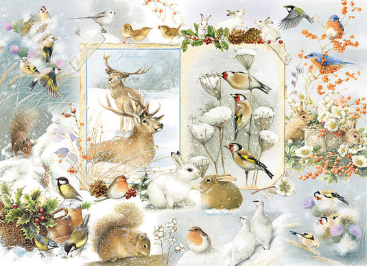 Nature Journal: Winter 1000 Piece Jigsaw Puzzle by Cobble Hill - 2