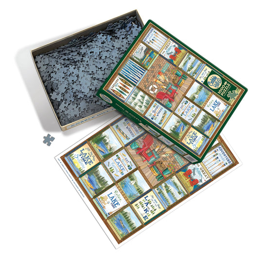 Lake Country 1000 Piece Jigsaw Puzzle by Cobble Hill - 3