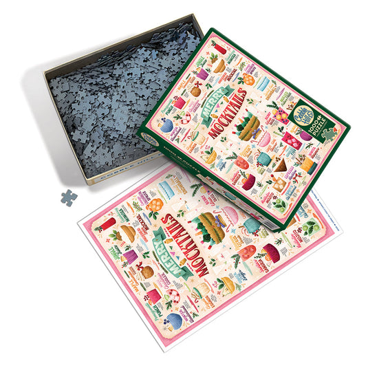 Merry Mocktails 1000 Piece Jigsaw Puzzle by Cobble Hill - 3