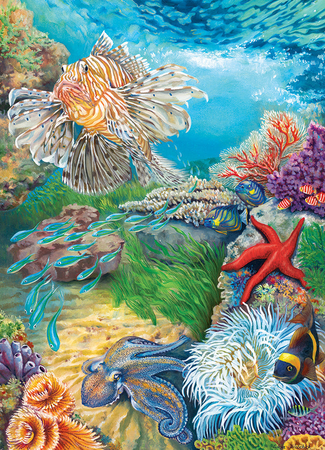 Reef Life 1000 Piece Jigsaw Puzzle by Cobble Hill
