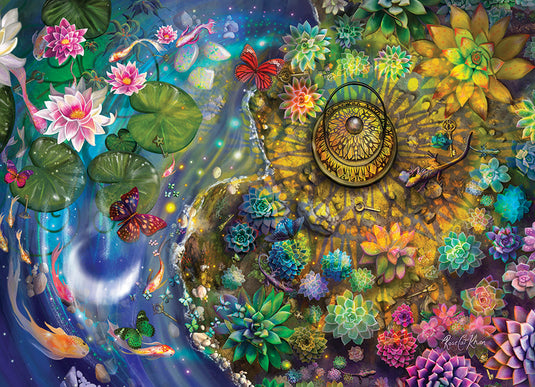 Lantern Light 1000 Piece Jigsaw Puzzle by Cobble Hill - 2