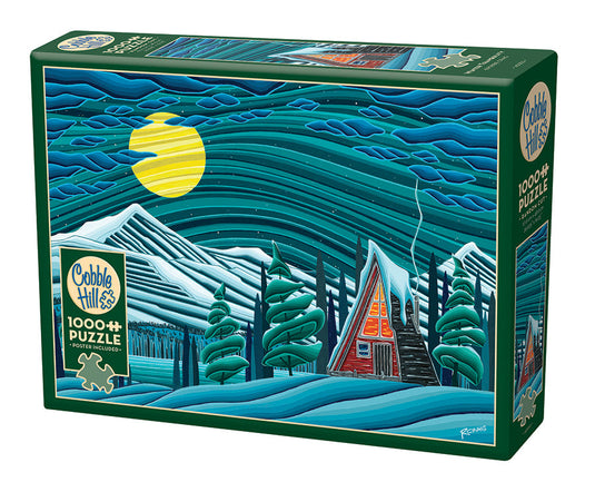Winter Tranquility 1000 Piece Jigsaw Puzzle by Cobble Hill - 1